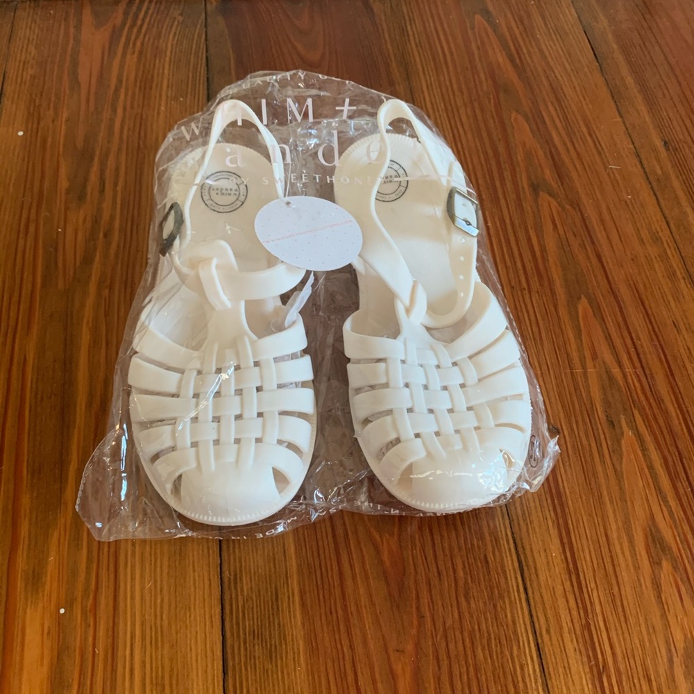 Whim + Wander, jelly shoes, NWT, EU32/US13.5